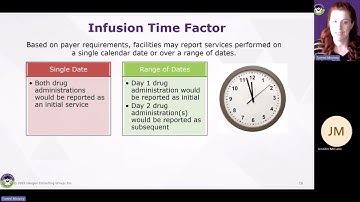 HCGTV: Webinar Snippet - Coding Complex Injections & Infusions - Infusion Time Factor