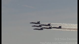 2024 Bethpage Air Show (Jones Beach) - USN Blue Angels & Farewell Rob Reider!