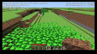 Minecraft Infdev farlands with sound!