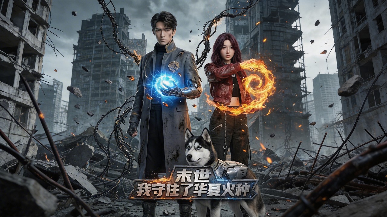 末世守护华夏火种：AI漫剧爽文逆袭