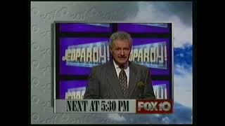 Jeopardy is coming up next on WALA Fox 10 Promo 1997
