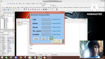 PROGRAM BIODATA PRAKTIKUM VISUAL#T1