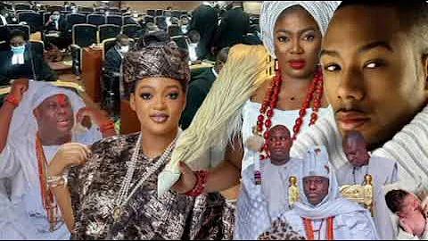 Olori Ashley's Ex størmed Palace to take his s0n for a DNA, Ooni of Ife 😉