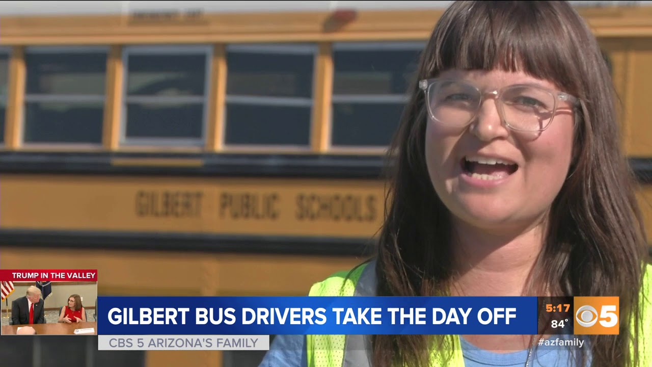 VIDEO: Shortage of school bus drivers in Gilbert causes delays for kids ...