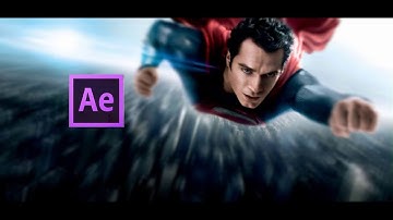 After Effects: Superman Take Off tutorial