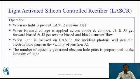 Light Activated Silicon Controlled Rectifier(LASCR)