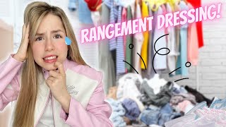 JE TRIE MON DRESSING ! Organization, rangement, dressing, placard, armoire ...)