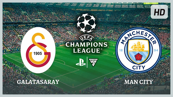 GALATASARAY vs. MANCHESTER CITY | UEFA ŞAMPİYONLAR LİGİ FİNALİ | FC 25 PS5