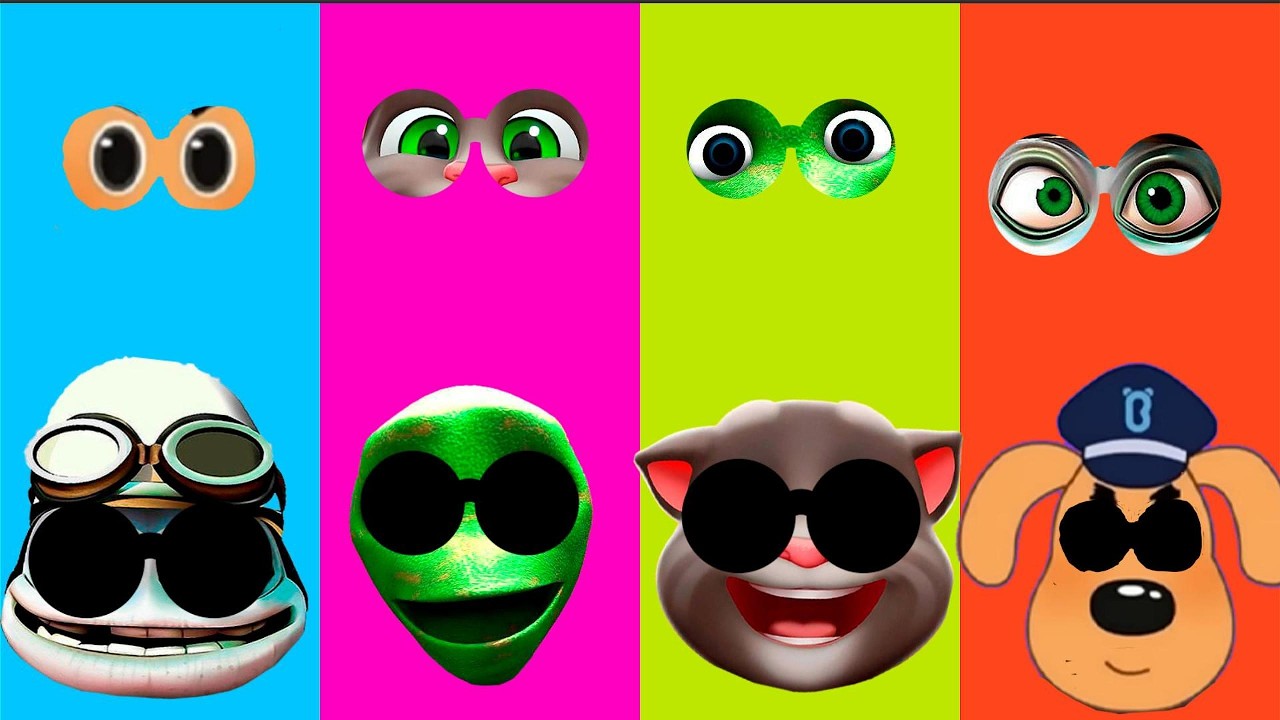 Wrong eyes👀 NEW EPISODES/ Sheriff Labrador x Rocky & BabyBoss Puzzle Wrong HeadsEYE PUZZLE WORLD