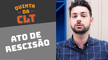 Como sacar rescisão de contrato?