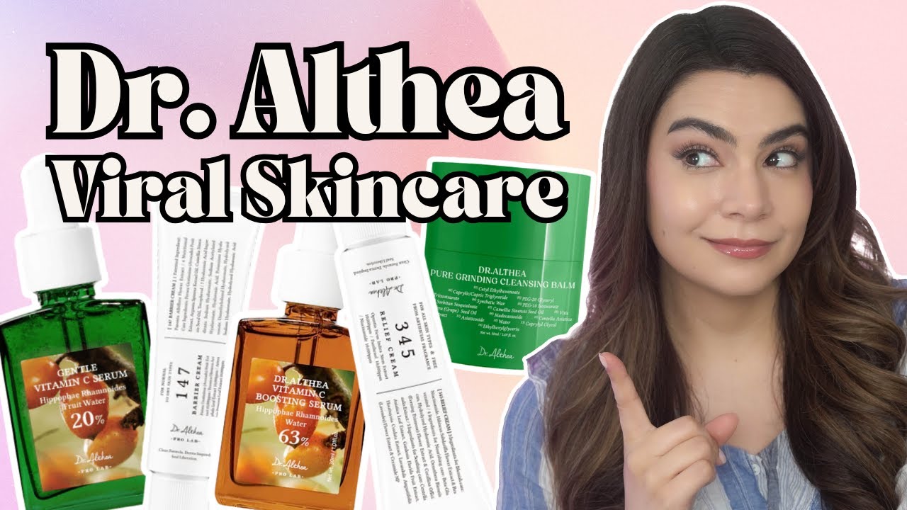 Ranking 5 Viral Dr. Althea Skincare Products!