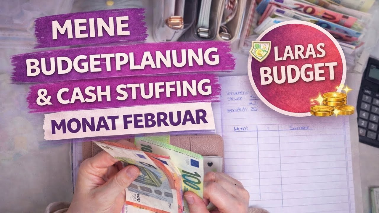 Budgetplanung & Cash Stuffing Februar