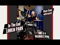 Linkin park  in the end drum cover  drummer cam played live by teen drummer lauren young