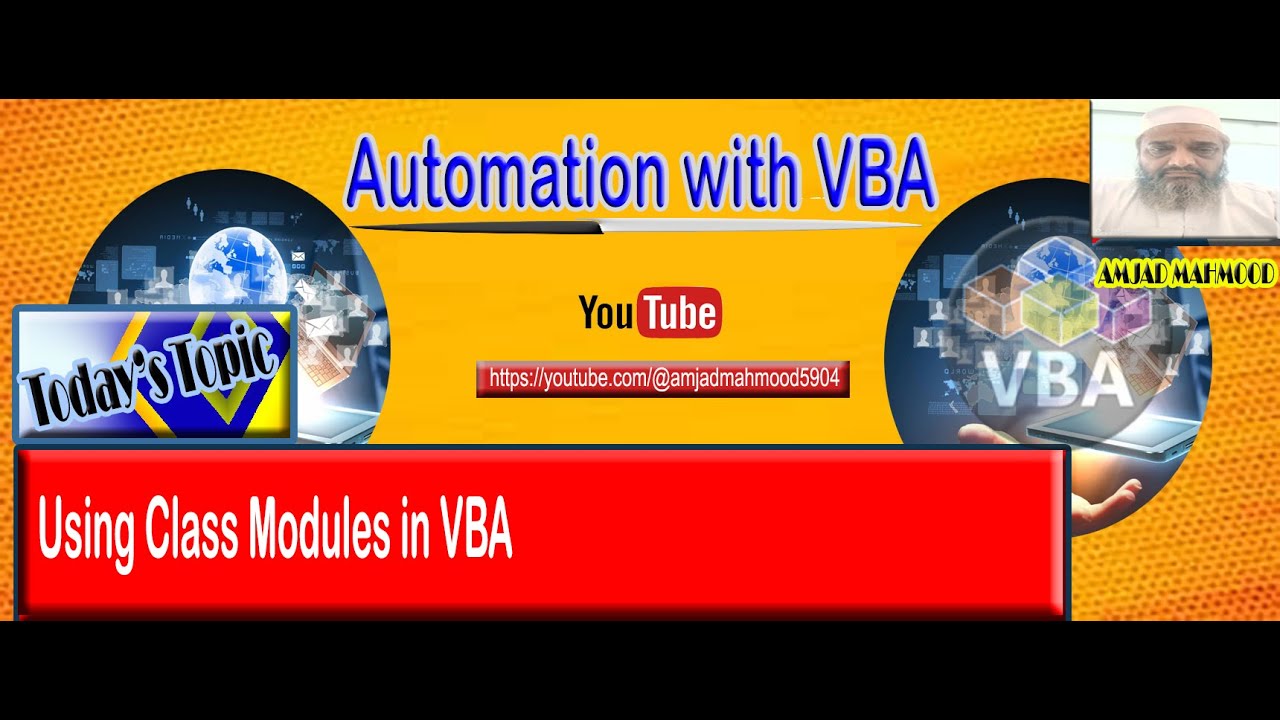 Using Class Modules in VBA - YouTube