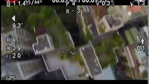 Fully Upgraded FPV Dji Phantom 1 1.1.1 with mini IOSD PMU Board - test flight