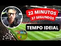 22 minutos e 37 segundos qual o tempo de jogo ideal para fazer uma entrada nas apostas esportivas