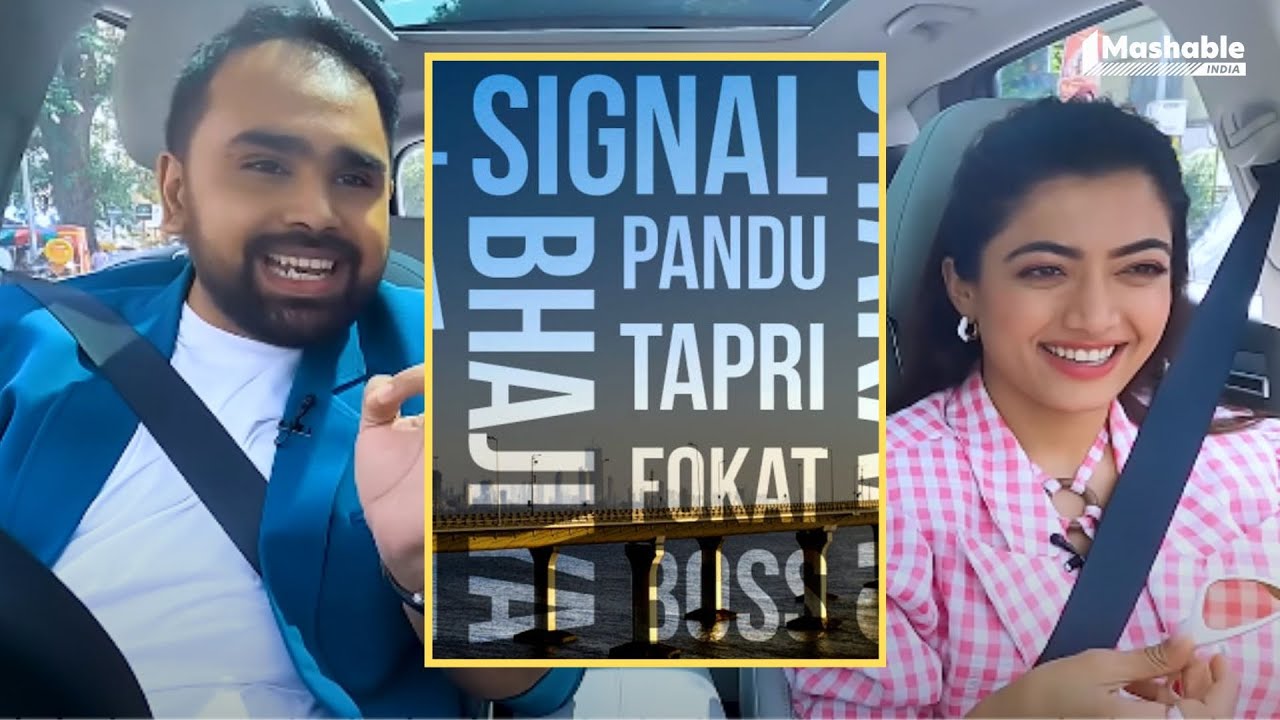 Rashmika Mandanna learns Mumbai Slangs | The Bombay Journey Clips