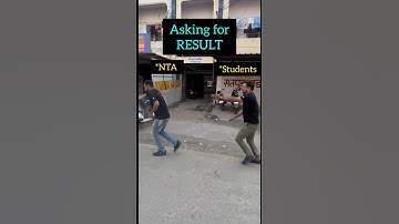 Students running behind NTA for JEE results | Harsh sir #shorts #jee #jeeresult #jee2023 #relatable