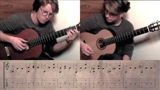 Taboo Theme Guitar - Classical Fingerstyle + tab chords