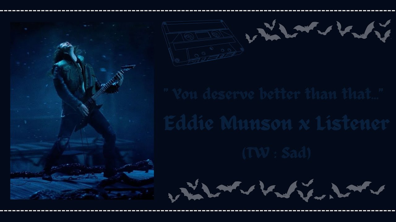 [He didn't run away this time...] Dying Eddie Munson x Listener