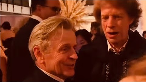 Mick Jagger, Mikhail Baryshnikov & Melanie Hamrick at NYC 2025 Fall Fashion Gala 