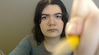 ASMR Drawing On Your Face ✏️ (Fast & Aggressive, No Talking) Thank you for 100 subscribers!🎉