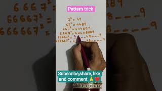 Pattern Questions Made Easy 🔥 | Fast Math Tricks #maths #easymaths #patterns #numbers