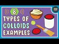 Types of Colloids and Examples of Colloids