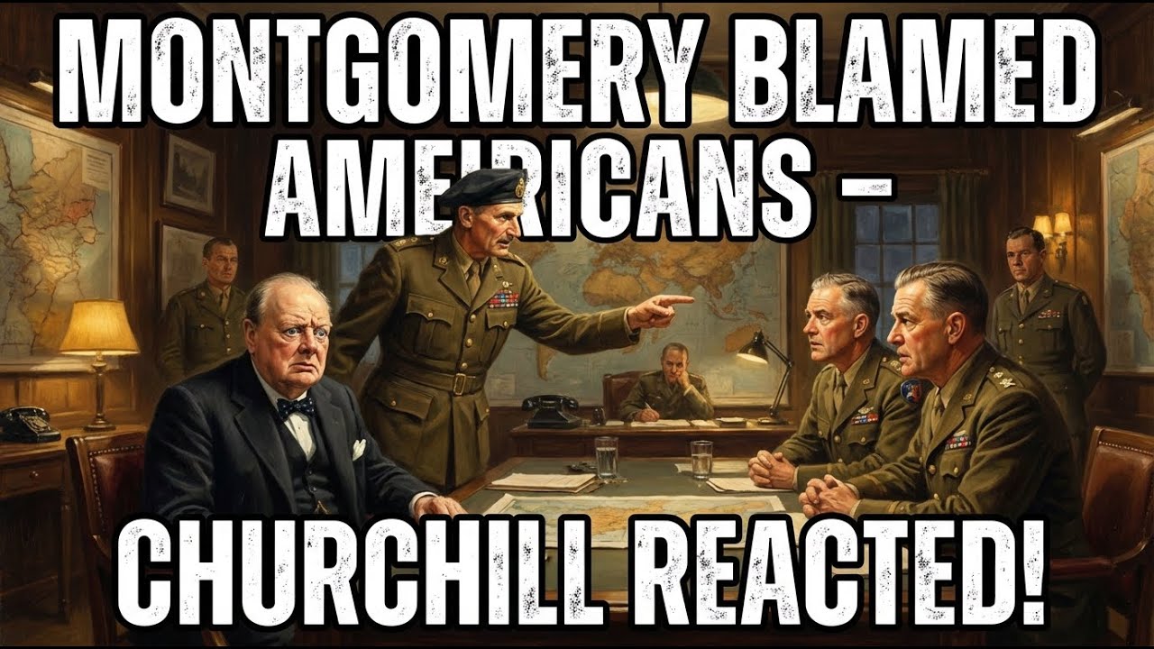Montgomery’s Excuse Shocked Churchill — Here’s What He Said..,....