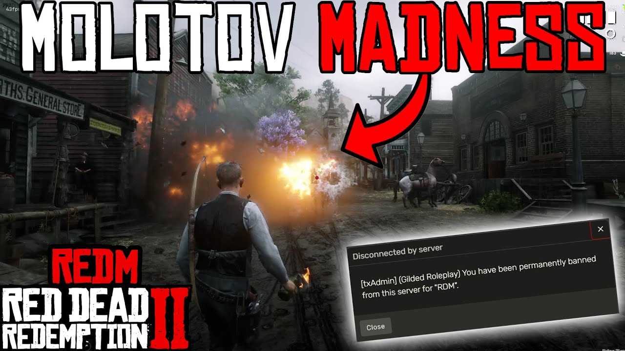 CRASHING Out On Red Dead ROLEPLAYERS (Red Dead RP)