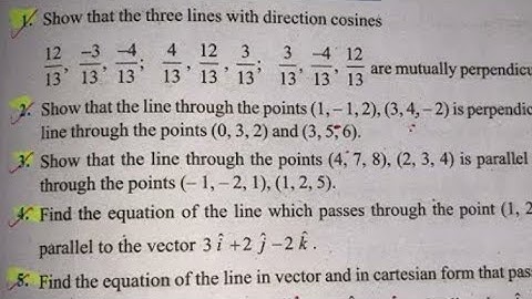 🎯Example 30 || 3d Geometry ||Ch-11|| Class-12, NCERT Solution