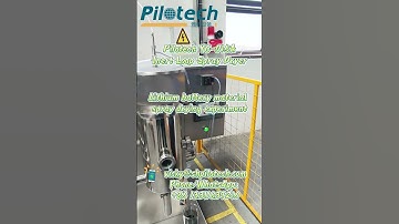 Pilotech YC-015A Inert Loop Spray Dryer -- Lithium battery material spray drying experiment#lab