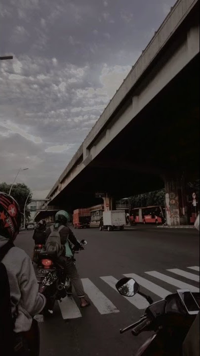 lampu merah jalanan jakarta // for story ig wa 15detik