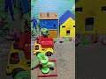 🚜🔥 Real Working Mini Tractor Cement Pillar Making Machine #shorts #youtubeshorts