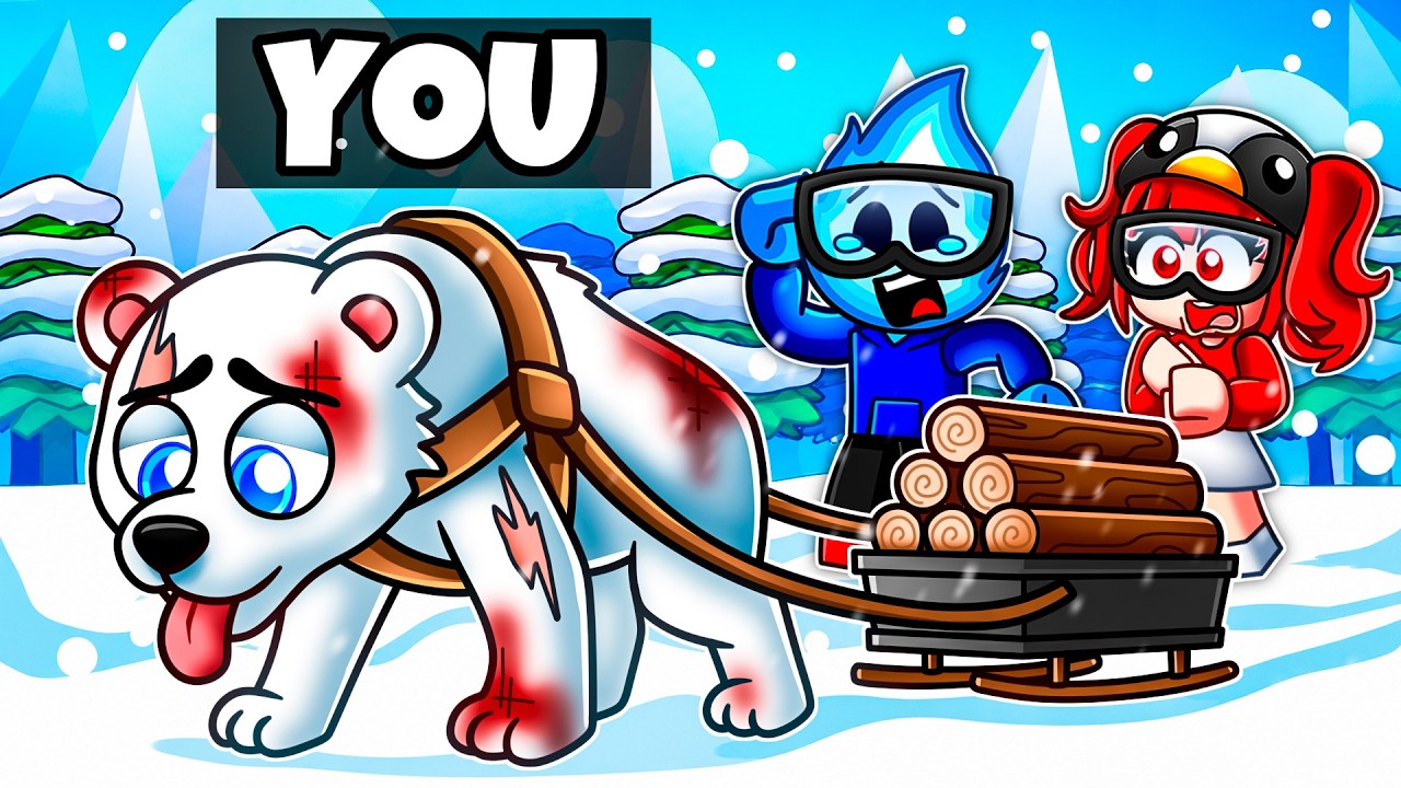 YOU Became a BABY POLAR BEAR And Got Trapped 7 Days In The Arctic..