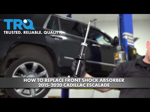 How to Replace Front Shock Absorber 2015-2020 Cadillac Escalade - YouTube