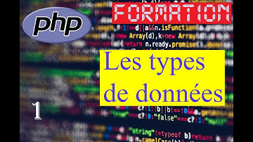 Formation PHP 1 : Les types de données