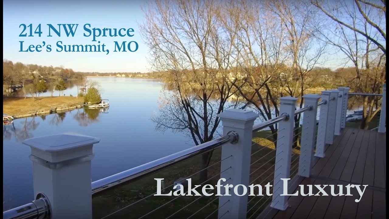 LAKEFRONT LUXURY in the Lakewood Community of Lee's Summit YouTube