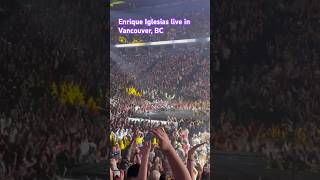 Enrique Iglesias live in Vancouver. #beautifulbritishcolumbia #enriqueiglesias #rogersarena