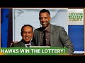 The atlanta hawks win the 2024 nba draft lottery  sports podcast