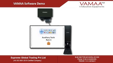 VAMAA Interactive Whiteboard Software Demo(Auxiliary Tools Part-3)