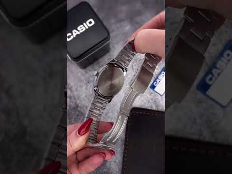 Чоловічий годинник Casio MTP-VD02D-1E — класична модель з нержавіючої сталі та мінеральним склом