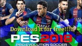 how  to download pes 18 pro evolution soccer 18!! screenshot 5