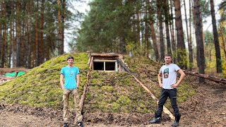 THE largest HOUSE UNDERGROUND shelter - install STOVE, cook a LAGMAN. Part 9 by Alex Wild 460,388 views 8 months ago 31 minutes