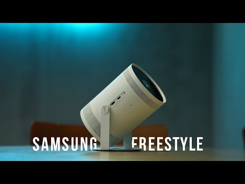 Samsung Freestyle პროექტორის განხილვა: პორტატული კინოთეატრი, რომელსაც ჩანთით ატარებ!