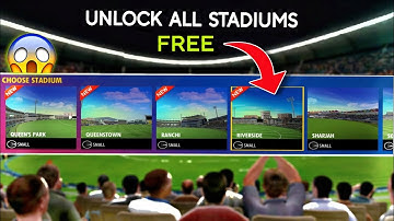 WCC3 ALL STADIUMS UNLOCKED | HOW TO USE WCC3 STADIUMS FREE | WCC3 NEW UPDATE |
