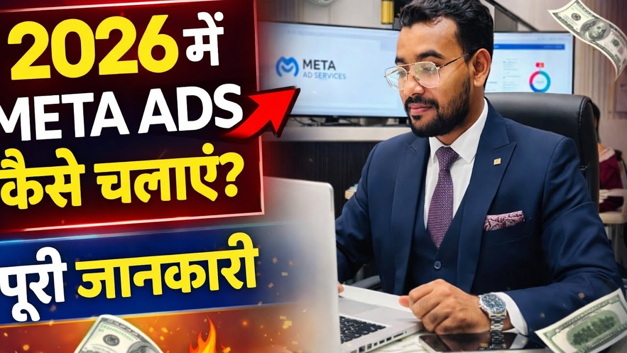 Meta Ads 2026 Full Course | Facebook & Instagram Ads Kaise Chalaye Step ...