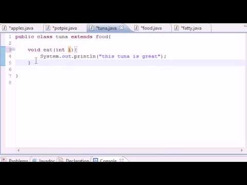 Java Programming Tutorial   57   Overriding Rules