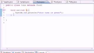 Java Programming Tutorial   57   Overriding Rules Profile