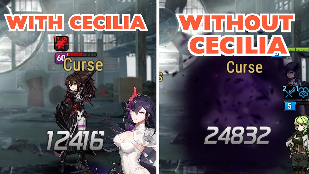 [Epic Seven] Testing multiple damage types against Fallen Cecilia - RTA theory craft